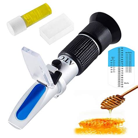 calibrate honey refractometer with olive oil|refractometer for honey moisture content.